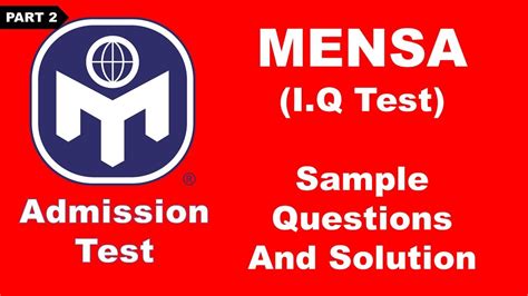 is mensa test hard|mensa admissions test reviews.